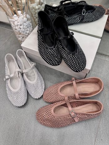 Giày búp bê CNK lưới đính đá 70360158