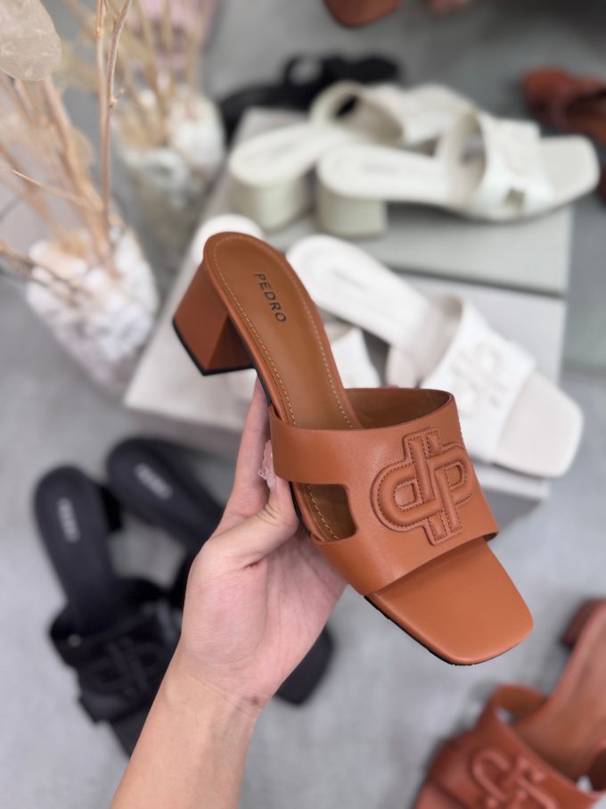 Guốc PEDRO cao gót 5cm 26480092 - Hình ảnh 6