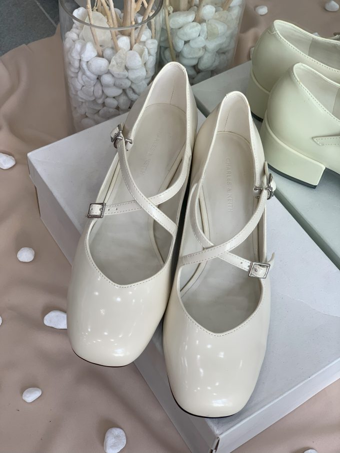 Giày búp bê CNK quai chéo 60361533 - Hình ảnh 3
