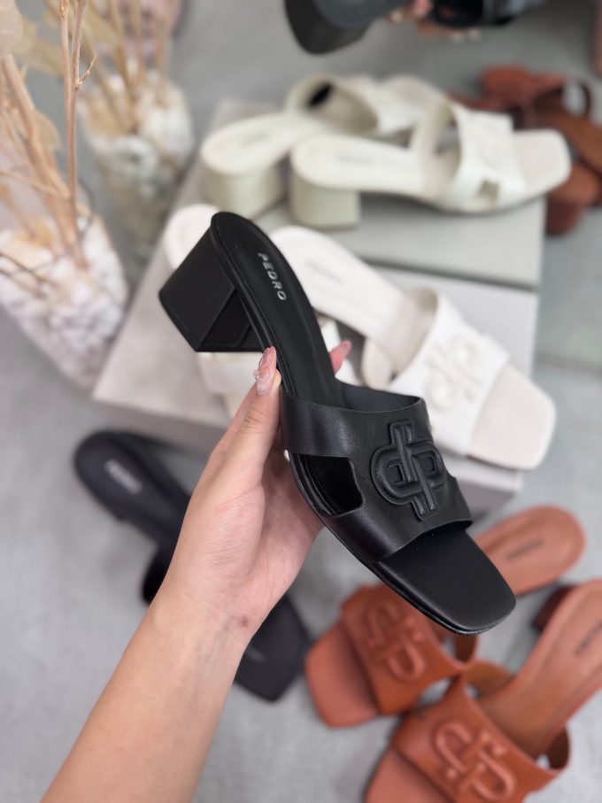 Guốc PEDRO cao gót 5cm 26480092 - Hình ảnh 5