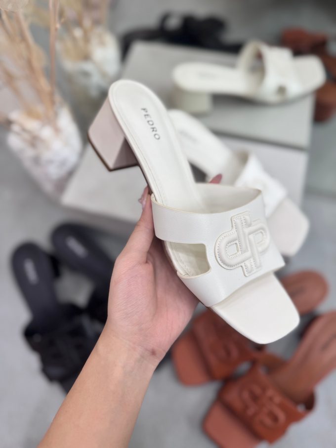 Guốc PEDRO cao gót 5cm 26480092 - Hình ảnh 4